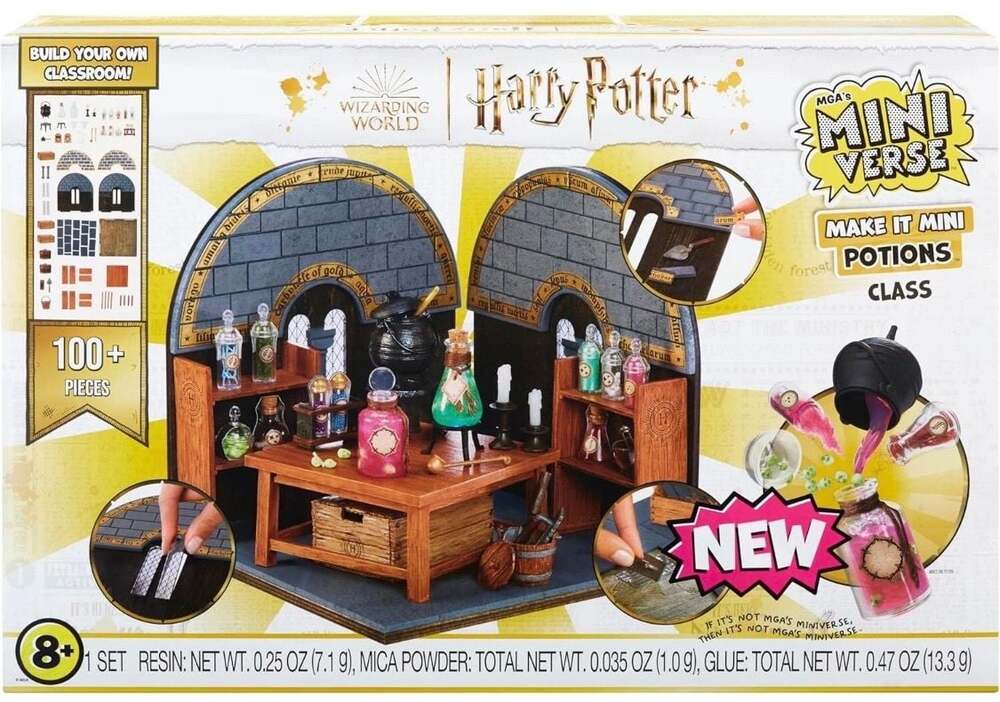 MGA's Miniverse‎ Harry Potter Make It Mini Potions Class DIY Building Set
